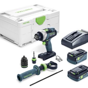 Taladro atornillador a batería TDC 18/4 5,0/4,0 I-Plus QUADRIVE