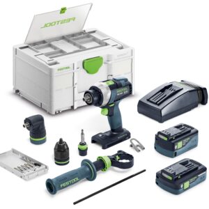 Taladro atornillador a batería TDC 18/4 5,0/4,0 I-Set QUADRIVE